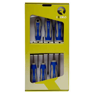 Skrutrekkersett Torx, 6 stk