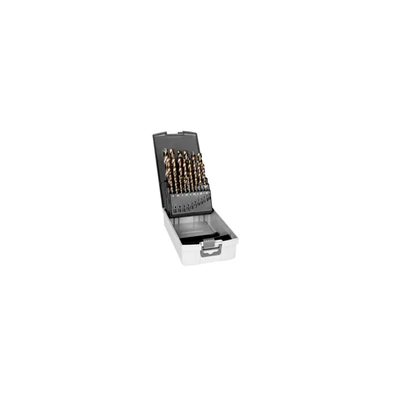 HSS-E-borsett i kobolt til metall – 25 deler 1-13mm