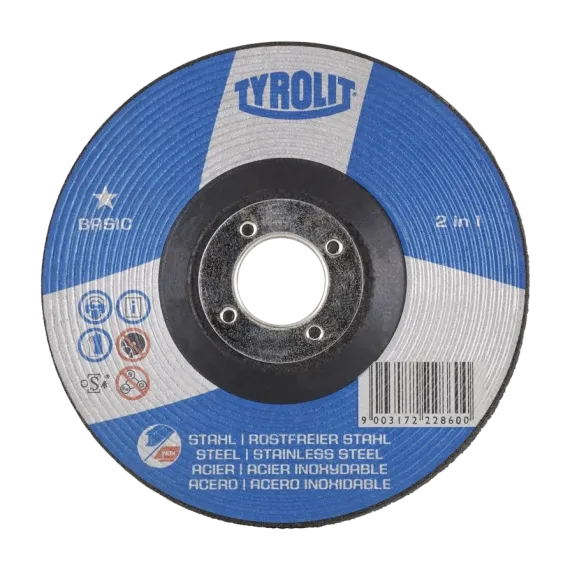 Slipeskive 150mm x 6mm x 22,23 Basic * inox Tyrolit