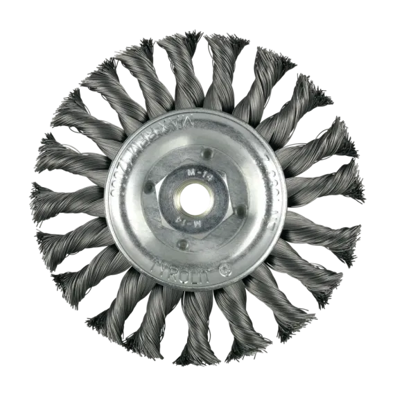 Stålbørste aksial 125mm x 12mm x 25mm x M14 SH0,5 Tyrolit
