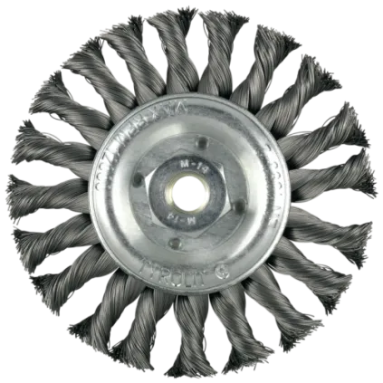 Stålbørste aksial 125mm x 12mm x 25mm x M14 SH0,5 Tyrolit