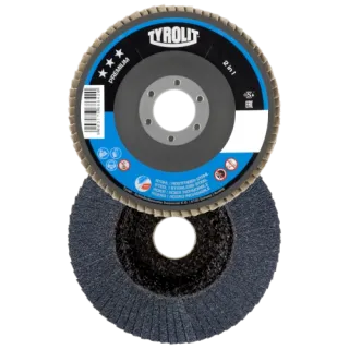 Flappdisck 125mm P80 Premium*** rett Inox Tyrolit