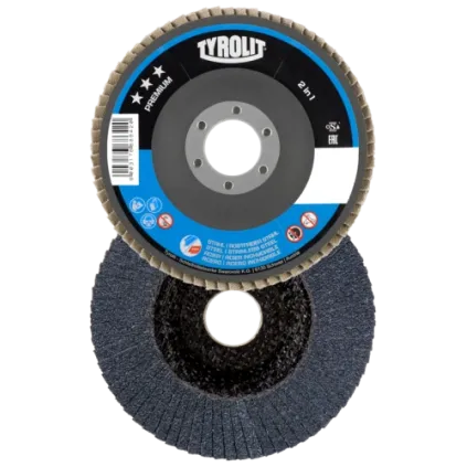 Flappdisck 125mm P80 Premium*** rett Inox Tyrolit