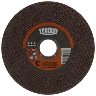 Kappeskive 125mm x 0,75mm x 22,23mm Inox Premium*** Tyrolit